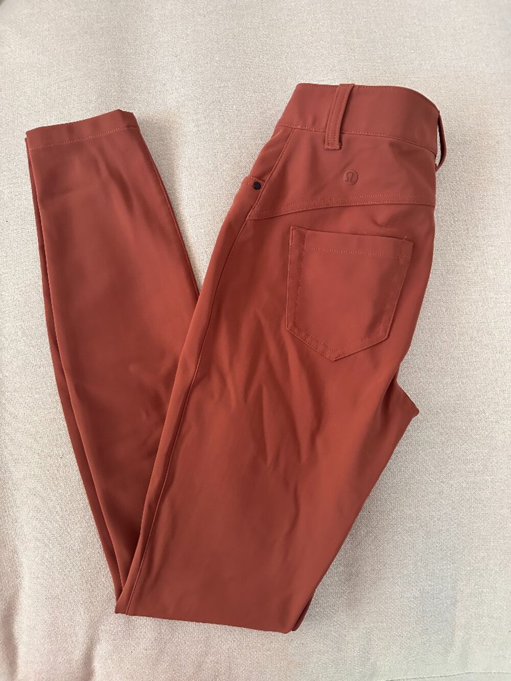 Lululemon City Sleek Slim Ancient Cooper Trousers